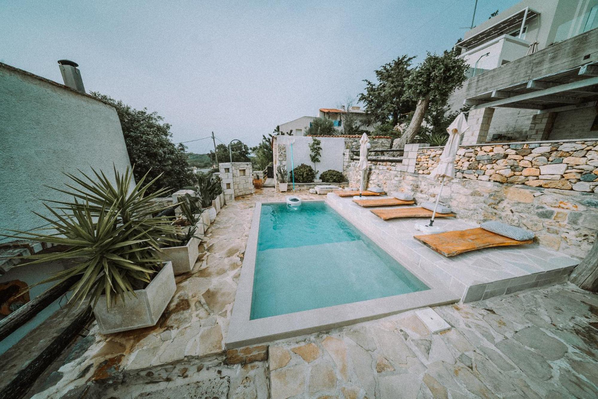 Antonia'S Stonebuilt Mansion With A Private Pool Βίλα Αρμένοι Εξωτερικό φωτογραφία
